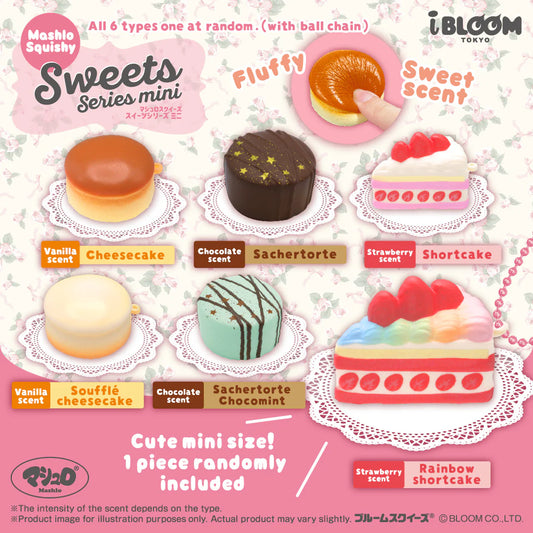 iBLOOM Marshlo Squishy Sweets Series Mini Blindbox (Keychain)