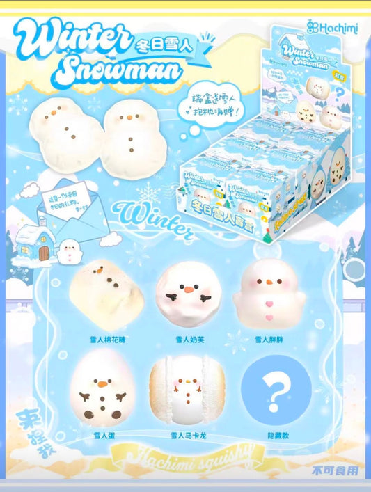 Hachimi Winter Snowman Blind box