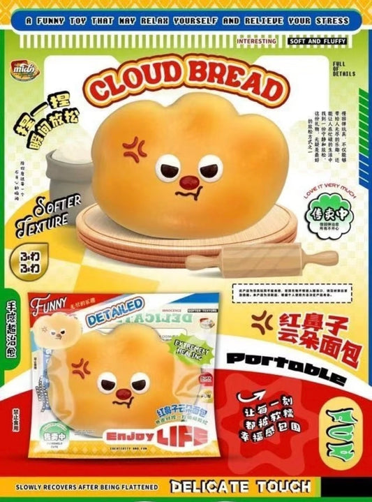 Mido Red Nose Cloud Bread
