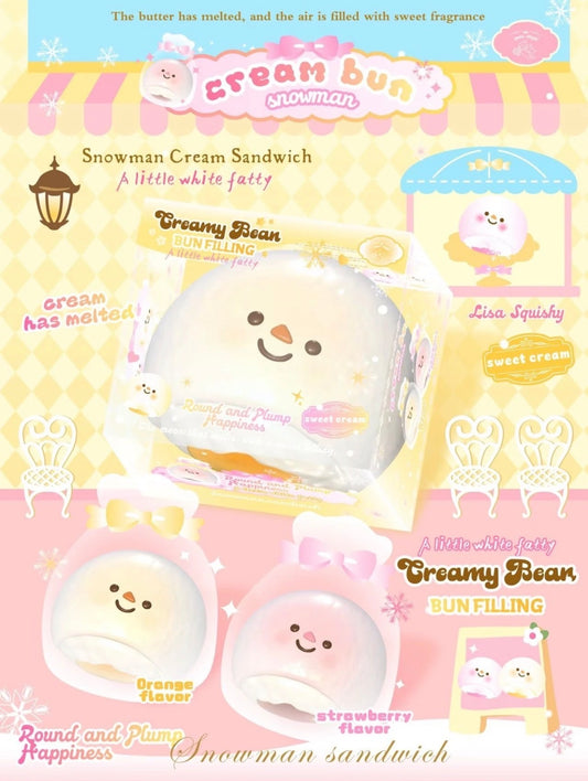 Lisa Snowman Cream Sandwich